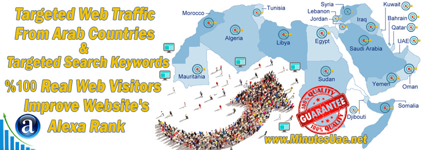 Buy Targeted Geo Web Traffic From Arab Countries