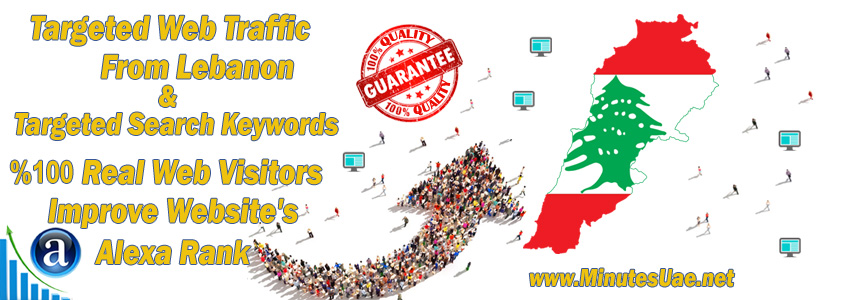Buy Targeted Geo Web Traffic From Lebanon
