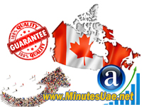  4000 targeted visitors from Canada  