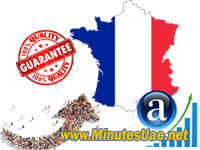  4000 targeted visitors from France  