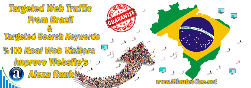 Buy Targeted Geo Web Traffic From Brazil