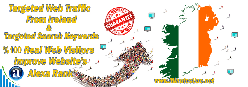 Buy Targeted Geo Web Traffic From Ireland