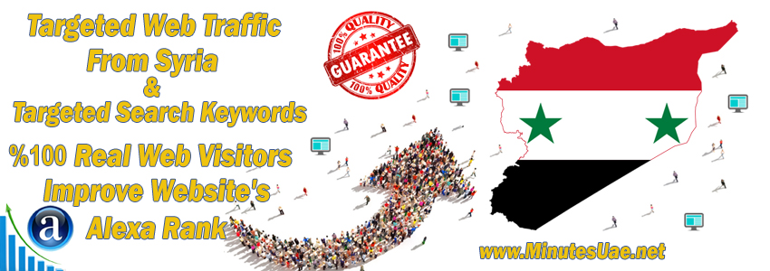 Buy Targeted Geo Web Traffic From Syria