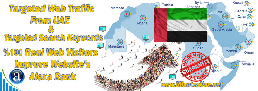 Buy Targeted Geo Web Traffic From UAE, United Arab Emirates