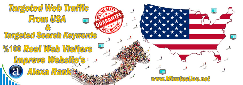 Buy Targeted Geo Web Traffic From USA, United States