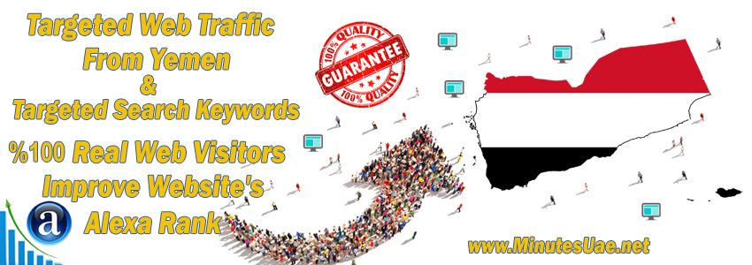 Buy Targeted Geo Web Traffic From Yemen