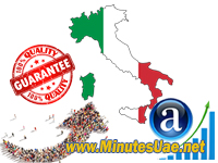  4000 targeted visitors from Italy  